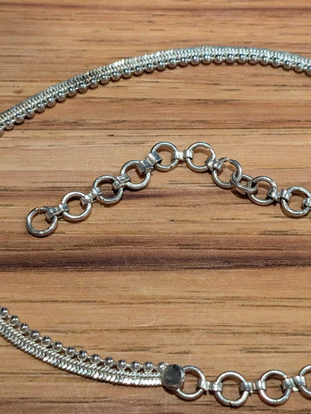 925 Women's Necklace With Hook Clasp